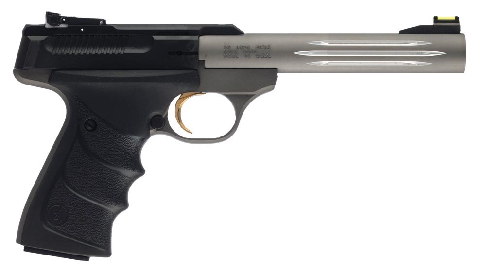 Browning Buck Mark Lite CA Compliant 22 LR Pistol 5.50 Matte Gray 051461490-img-0