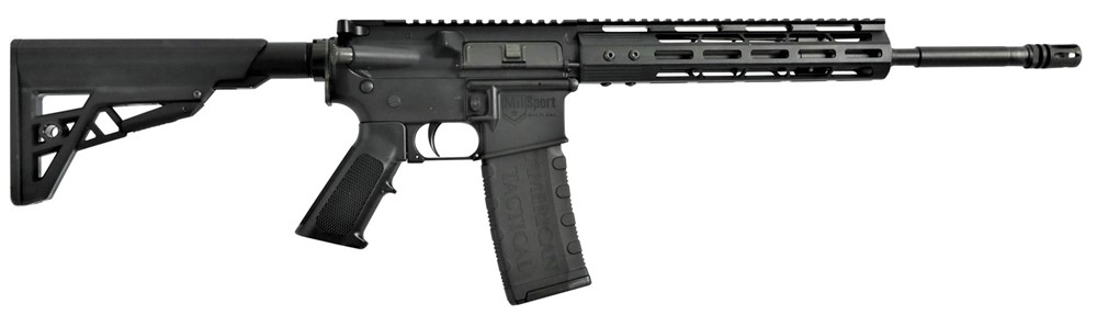 ATI Mil-Sport 5.56mm NATO 16 30+1 Polymer Rec Syn Adj Stock M-LOK Handguard-img-0