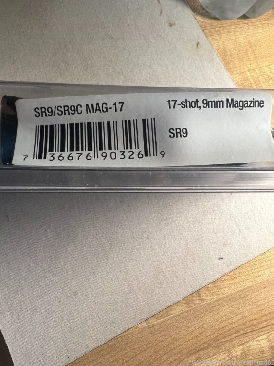Ruger Model SR9 SR9C Magazine 17Round 9MM -img-1