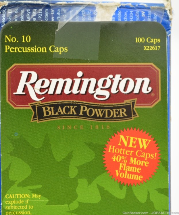 Remington #10 Percussion Caps Black Powder X22617 1700ct-img-2