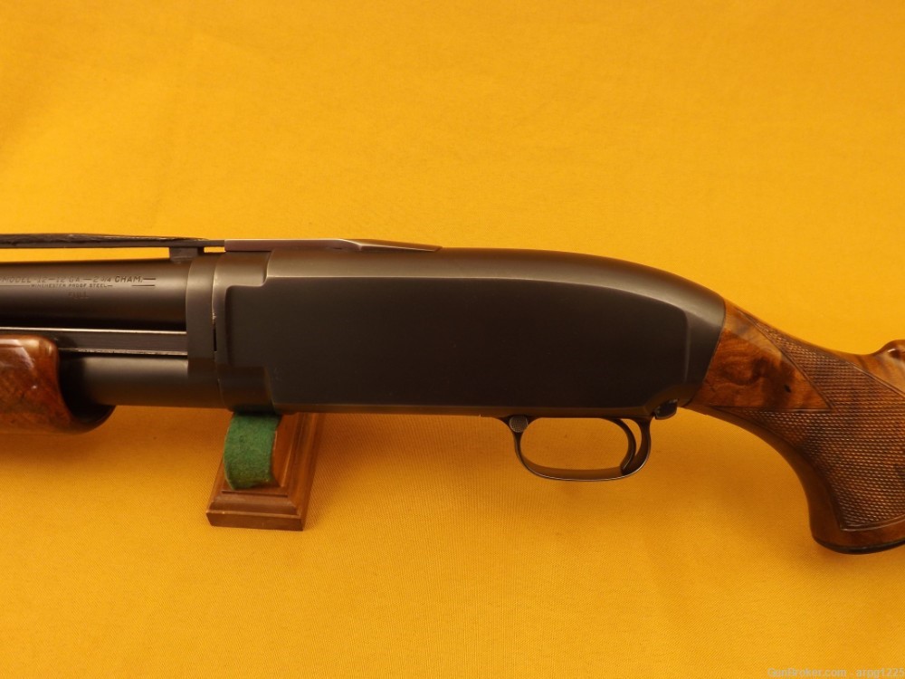 WINCHESTER 12 TRAP PIGEON GRADE 12GA PUMP SHOTGUN MFG 1961-img-10