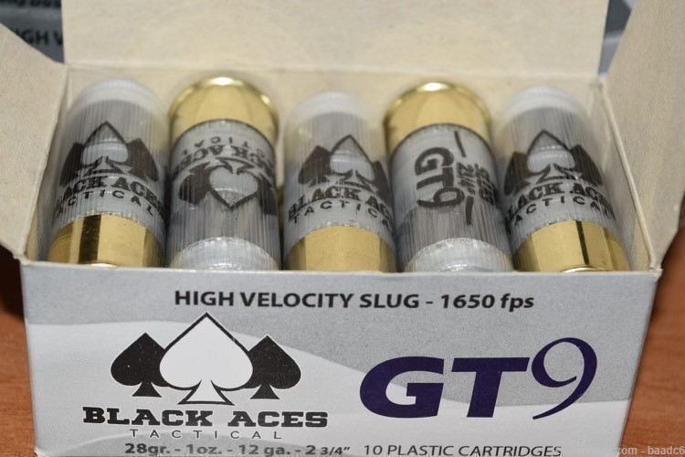 BLACK ACES NEW GT9 12 Gauge Slugs FREE SHIPPING-img-1