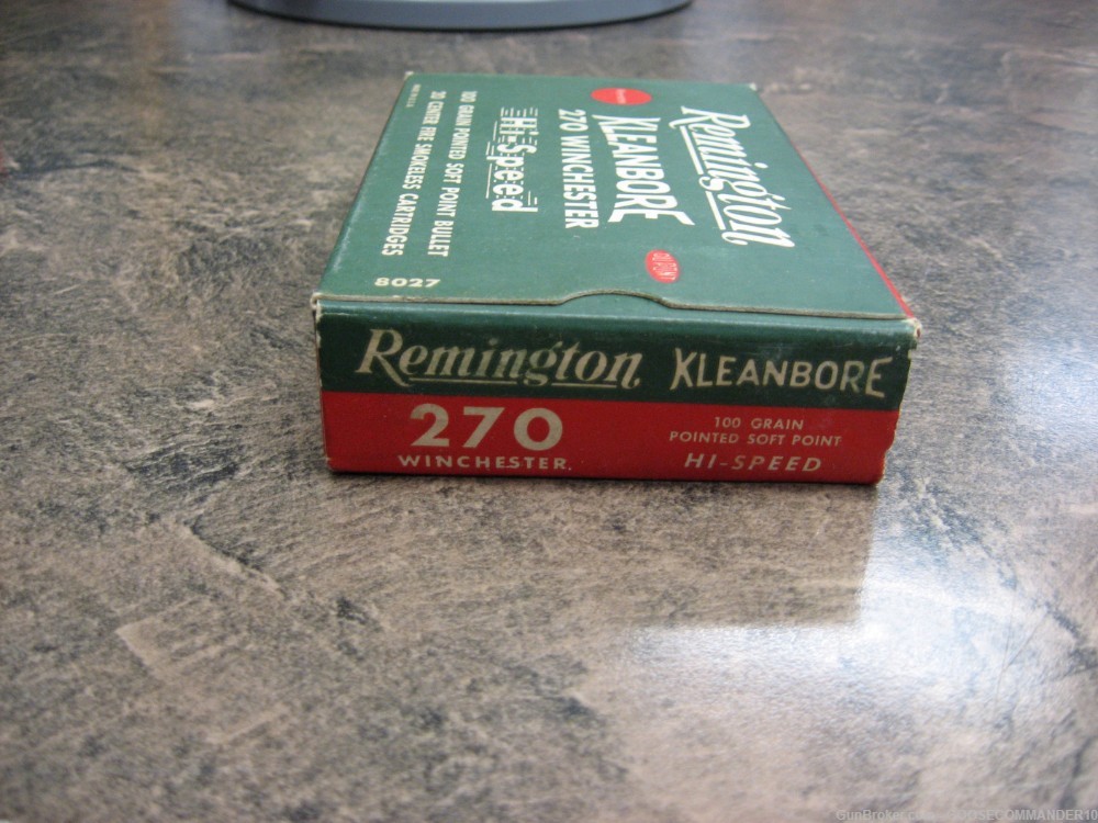 VINTAGE REMINGTON 270 WIN 100GR AMMO-img-0