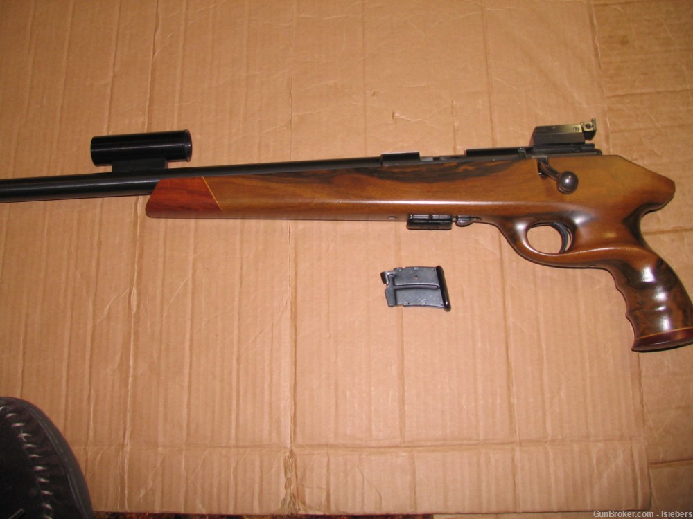 Anschutz Exemplar XIV Silouette Pistol 22LR Ex. Cond-img-0