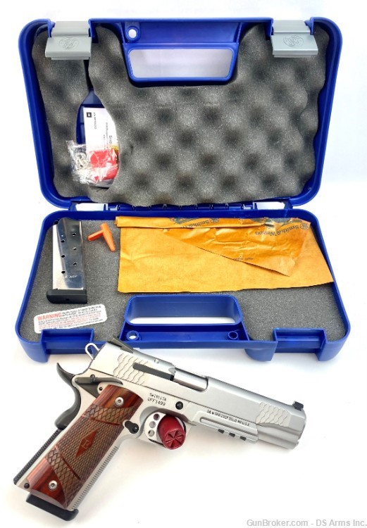 NIB Smith & Wesson 1911 E-Series - .45 ACP 5" - BLEM - 108411-img-0