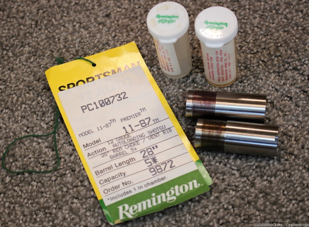 Remington 11-87 Premier 3” 12g 28” Remchoke 2014 EXCELLENT-img-1