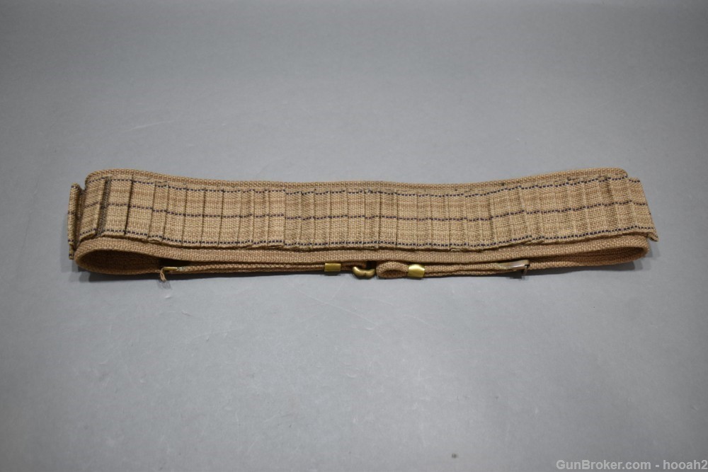 Spanish Am War Cartridge Belt Hulburt 50 Loop 45-70 Trapdoor Springfield-img-6