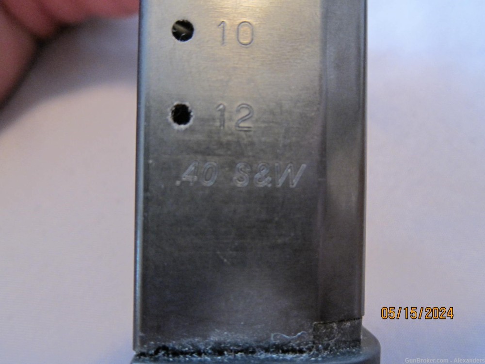 Steyr M40 A1 40S&W Cal 12 Round Magazine LE Stamped-img-6