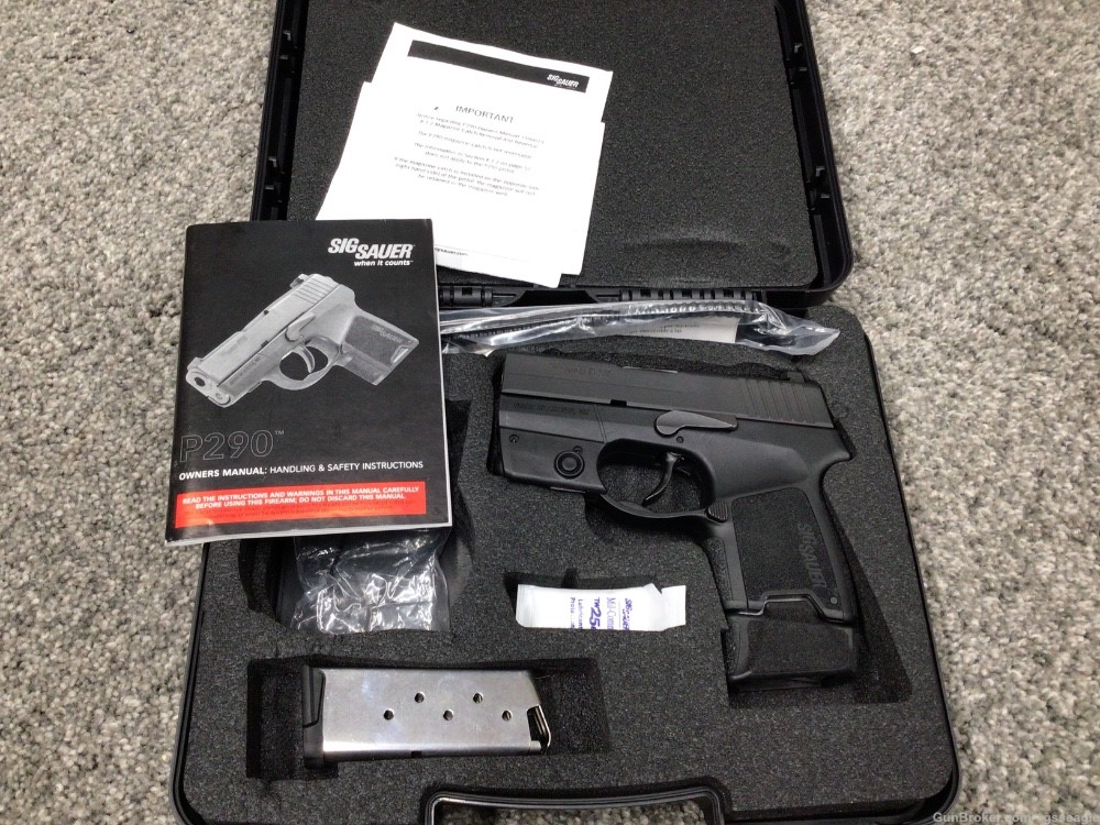 Sig Sauer P290 9mm W/Integrated laser-img-0
