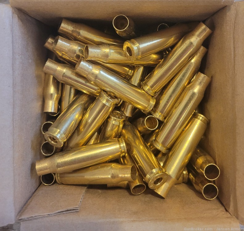 X100 Remington .308 Winchester 308 Win Brass Cartridge Cases No Reserve -img-0