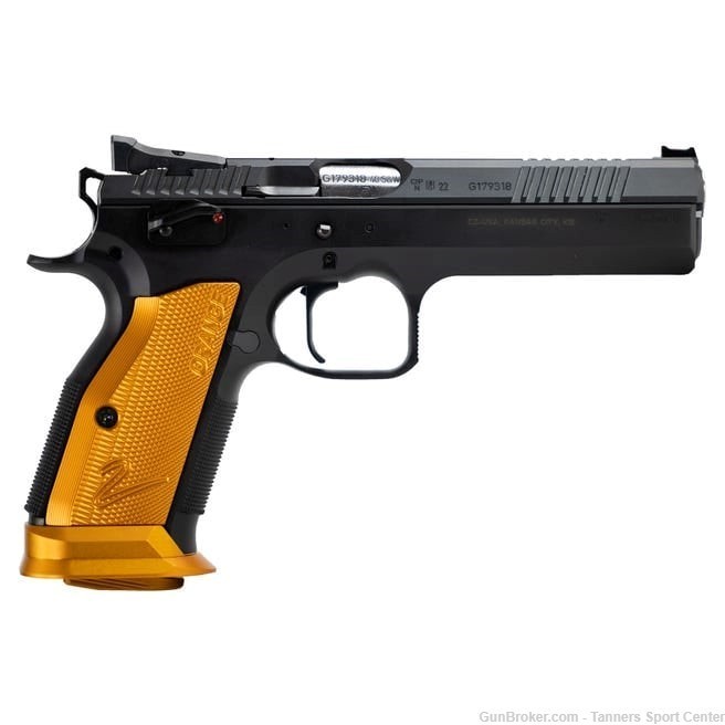 NEW CZ TS2 Orange Tactical Sport 9mm 5.2" NIB-img-0