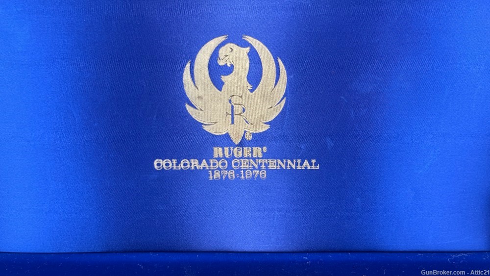 Ruger Single Six Colorado Centennial Commemorative Like New!-img-2