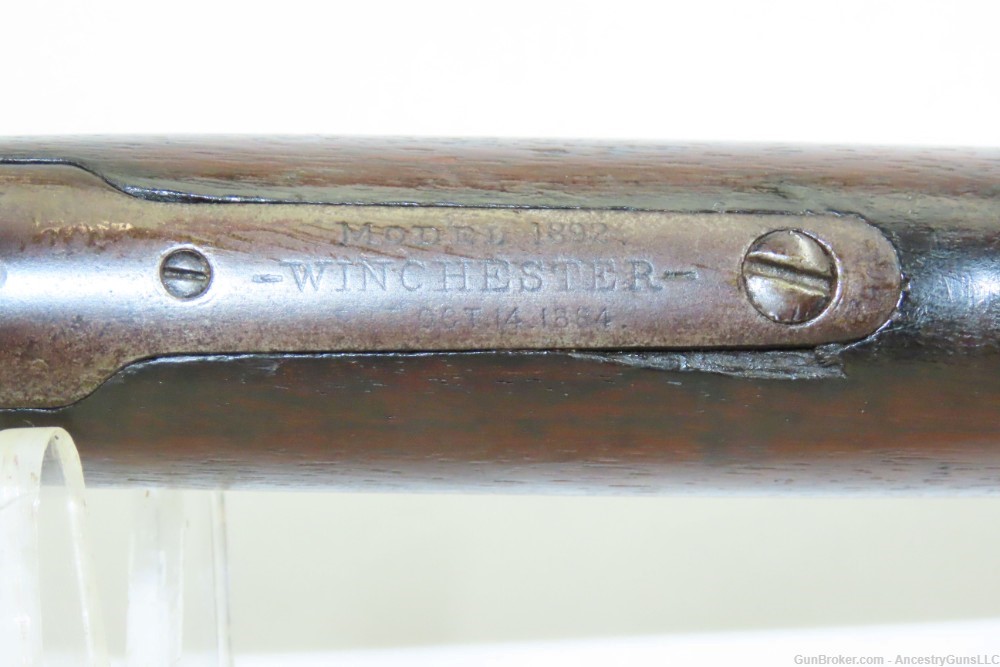 Antique WINCHESTER 1892 Lever Action .38-40 WCF Rifle FRONTIER Wild West   -img-11