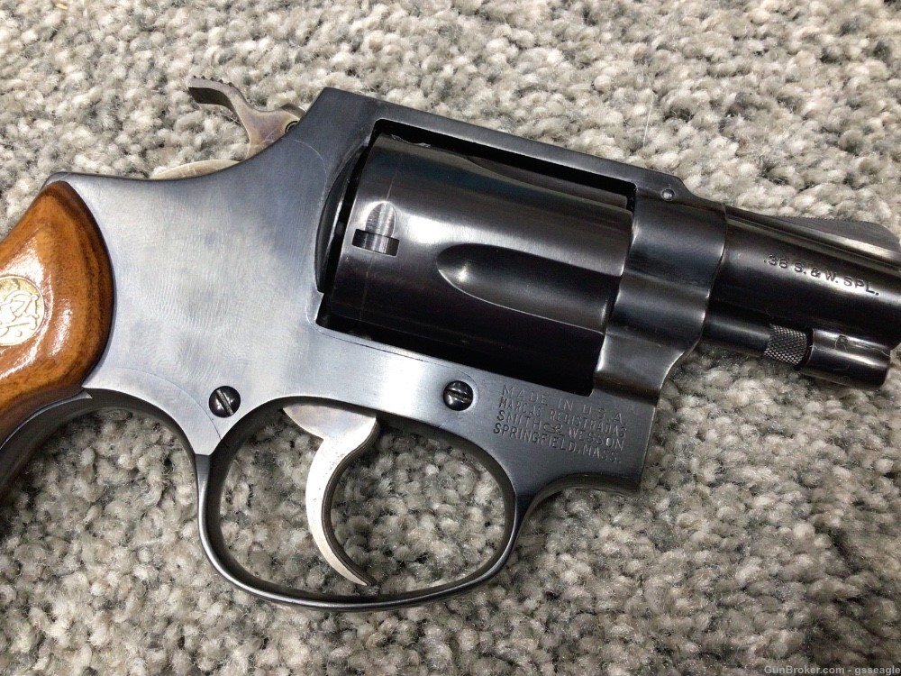 Smith & Wesson 36 No Dash 38spl 2” Blued Square Butt-img-7