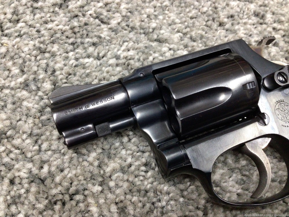 Smith & Wesson 36 No Dash 38spl 2” Blued Square Butt-img-1
