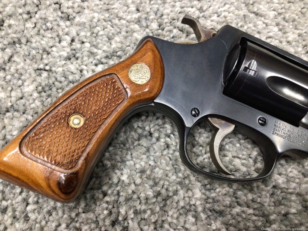 Smith & Wesson 36 No Dash 38spl 2” Blued Square Butt-img-8