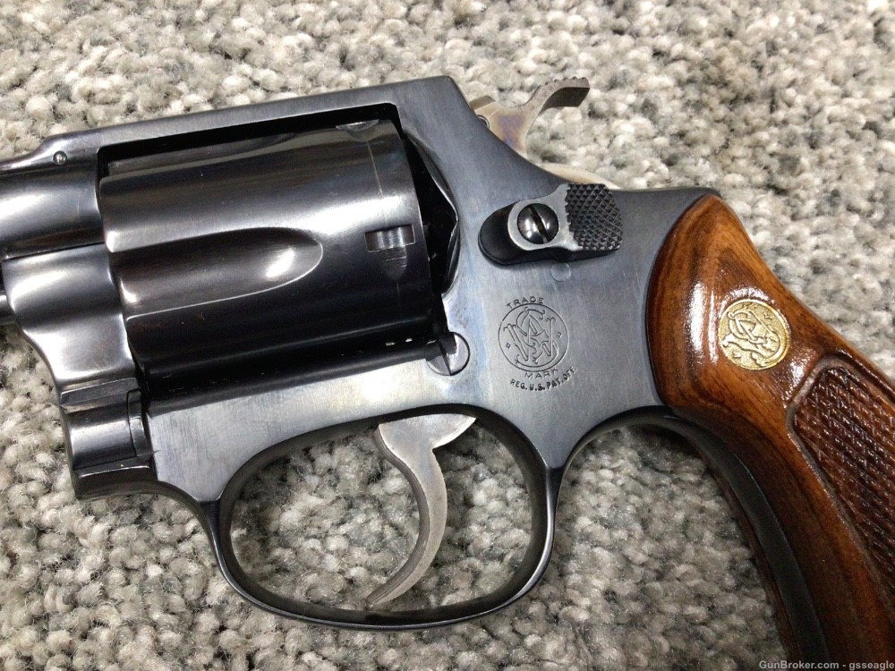 Smith & Wesson 36 No Dash 38spl 2” Blued Square Butt-img-3