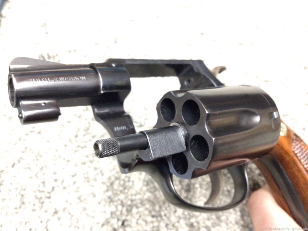 Smith & Wesson 36 No Dash 38spl 2” Blued Square Butt-img-12