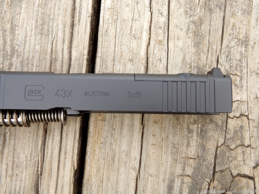 Glock 43X MOS complete slide upper NEW Austria Actual pics-img-3