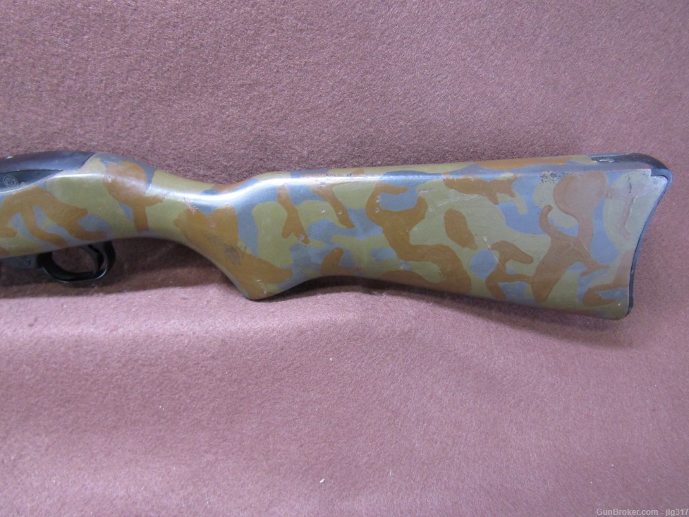 Ruger 10/22 Carbine 22 LR Semi Auto Rifle Camo Painted Made in 1984-img-10