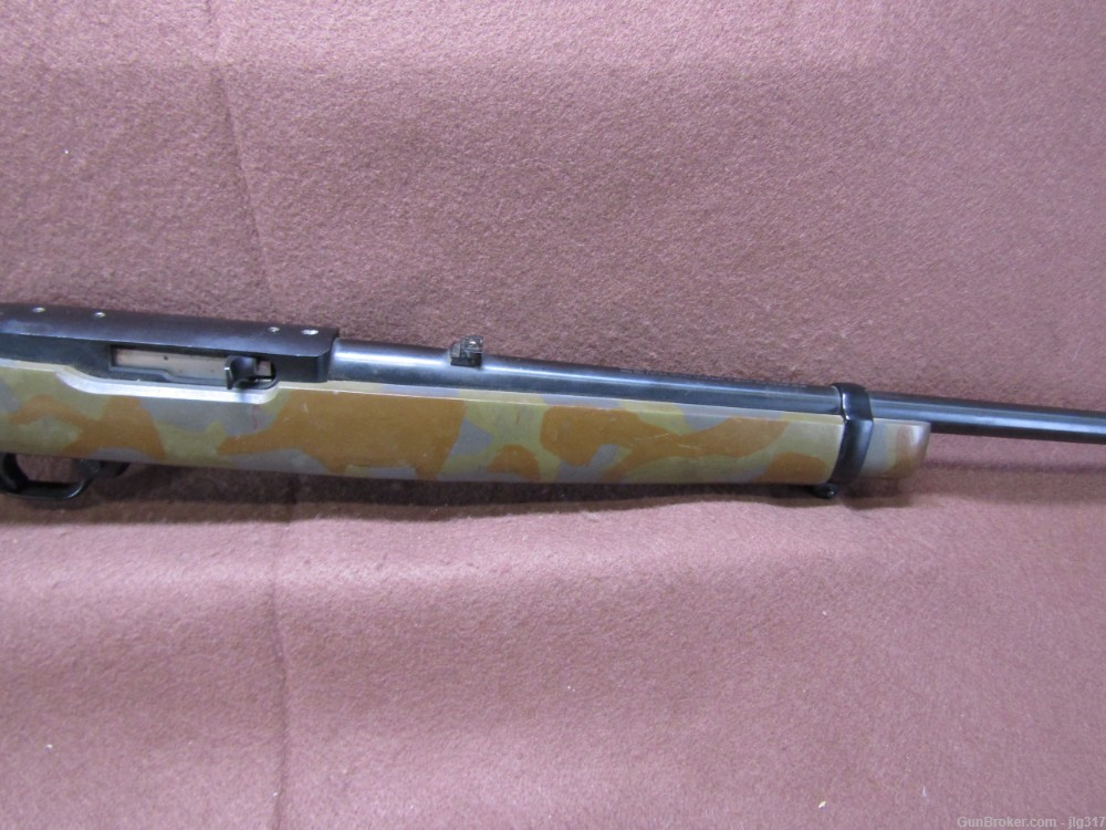 Ruger 10/22 Carbine 22 LR Semi Auto Rifle Camo Painted Made in 1984-img-2