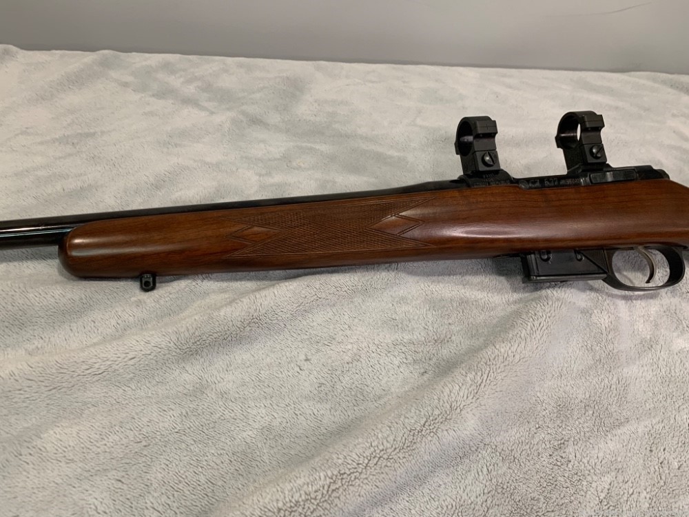 CZ Model 527 223 remington w/ scope Rings Blued Wood beautiful -img-2