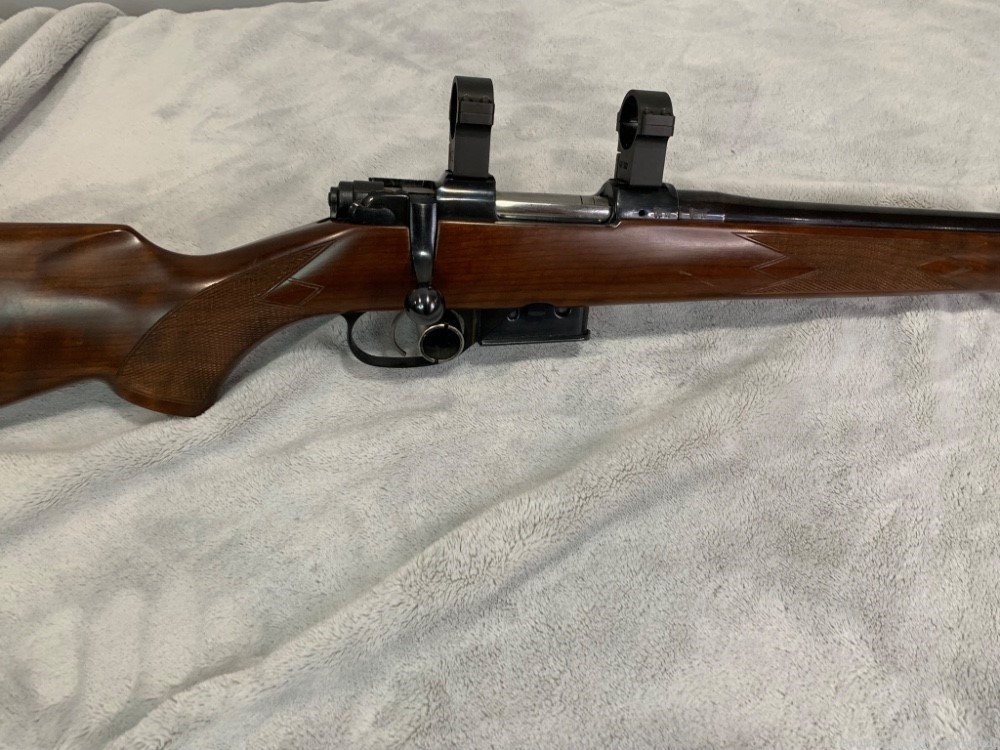 CZ Model 527 223 remington w/ scope Rings Blued Wood beautiful -img-8