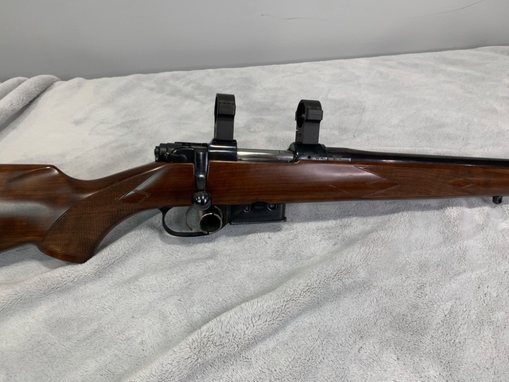 CZ Model 527 223 remington w/ scope Rings Blued Wood beautiful -img-9