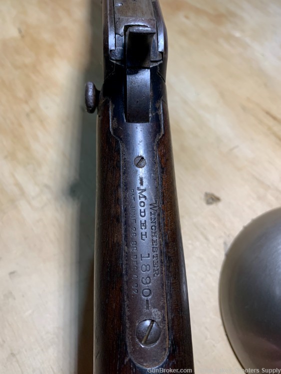 Winchester Model 1890, .22 Short, Pump Action, Mfg. 1903-img-4