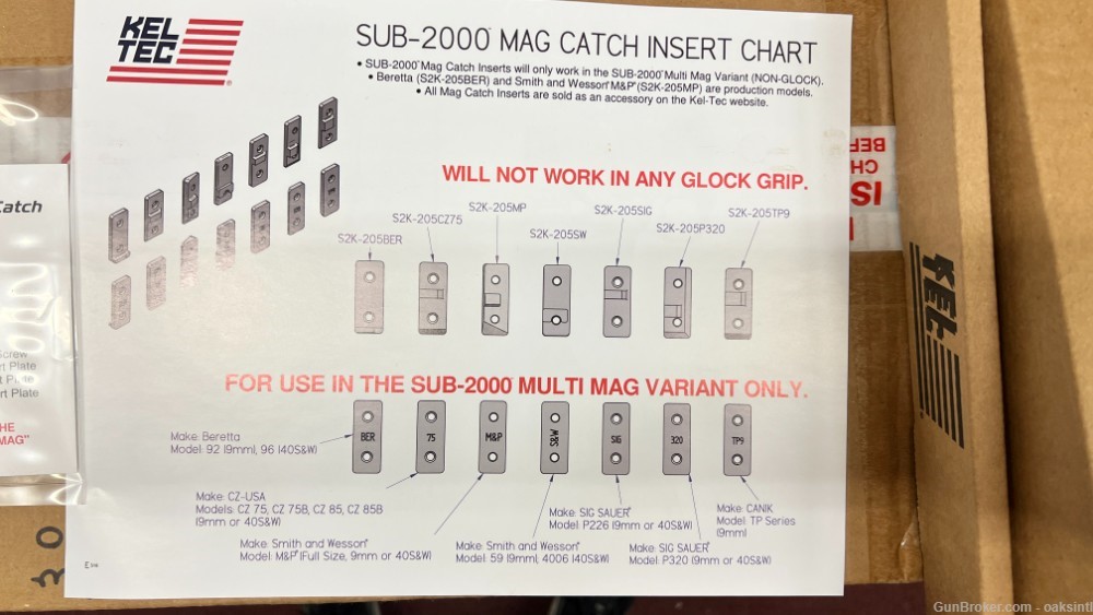 Kel Tec Sub2k 9mm multi mag gen 2 blk NEW-img-1