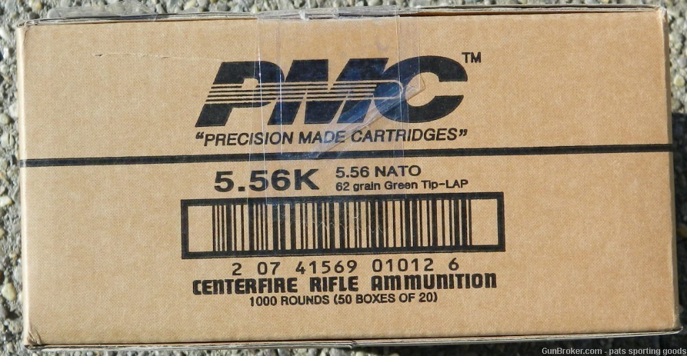 Case PMC 5.56x45  62gr.LAP  1000-Rounds  NEW-img-0