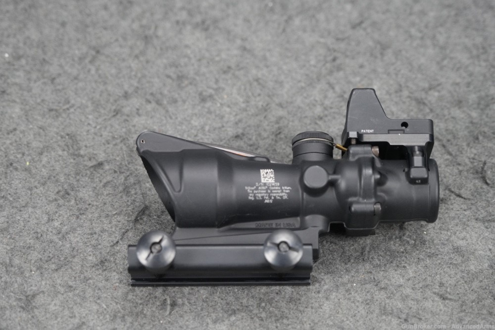 Preowned Trijicon 4X32 ACOG .223 Reticle 3.25 Red Dot MSRP $2,487-img-2