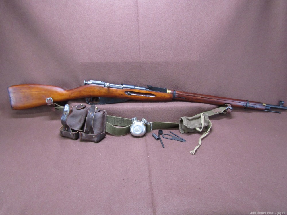 Mosin Nagant 91/30 7.62x54R Bolt Action Rifle 29" Barrel Dated 1942 C&R Ok-img-0