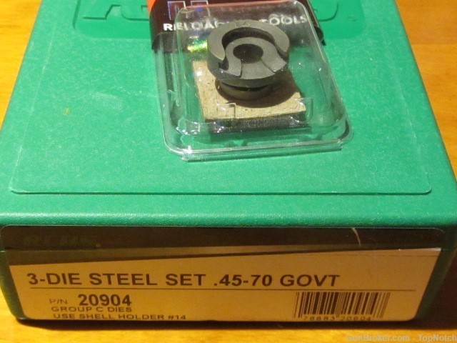 RCBS 45-70 Die Set and Shell holder.  New in Box.-img-2