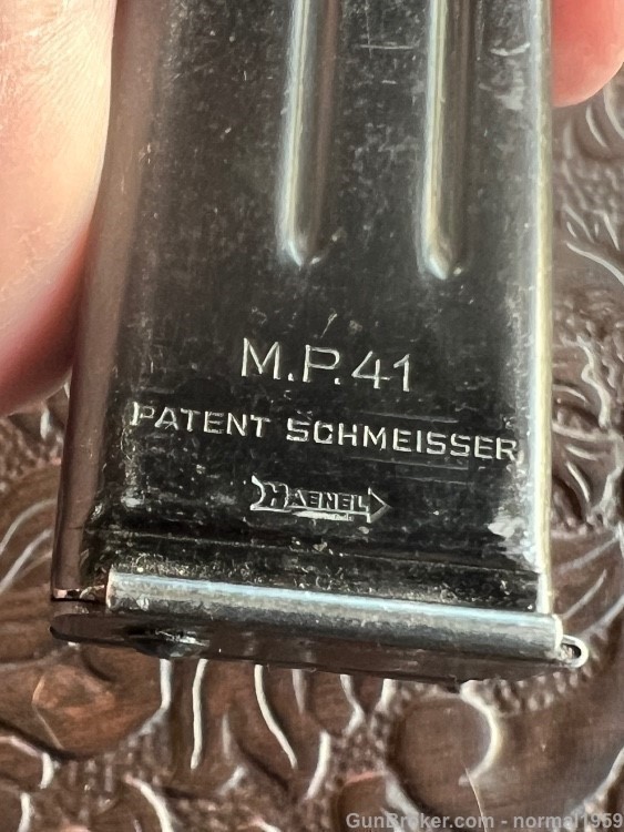 MP40 / MP41 MAGAZINE. SAME MAG DIFFERENT MARKINGS. -img-6
