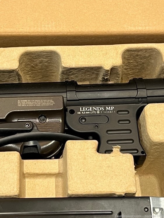 UMAREX LEGEND MP40 CO2 Semi and FULL AUTO submachine gun .177 airgun BB-img-4