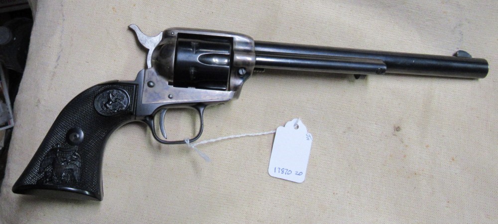 Colt Peacemaker Buntline .22 Single Action Revolver 1974 .01 NO RESERVE-img-0