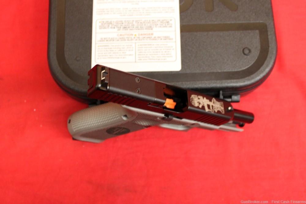 Glock G45 "SOWW" Custom Pistol, With 3x17rd Magazines NEW.-img-4