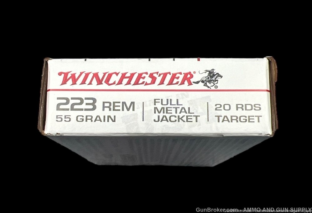 WINCHESTER 223 REM - FMJ 55 GR - 100,000 ROUNDS - 100 CASES - 1 PALLET -img-4