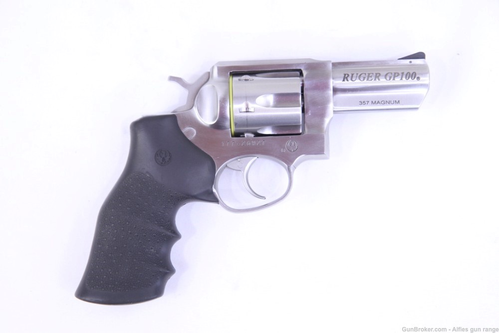 Ruger GP100 6RD .357 MAG Stainless Steel Revolver-img-1