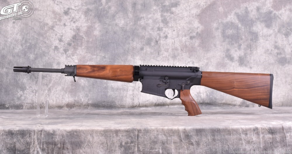 Armalite AR-10A Custom wood laminate furniture 7.62MM NATO-img-0