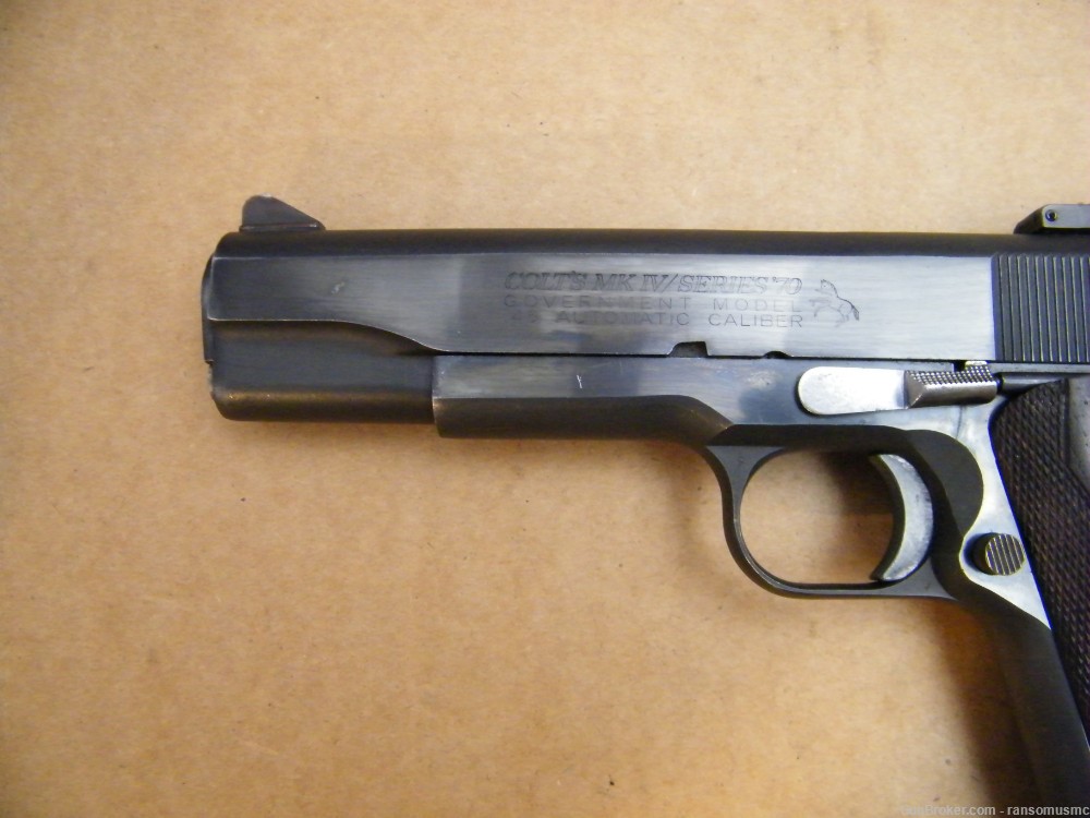 1983 Colt 1911 MK IV Series 70 .45acp Blued-img-9