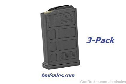 (3) MAGPUL Gen-3 AICS Spec 7.62/.308Win 10-Round Magazines-img-0