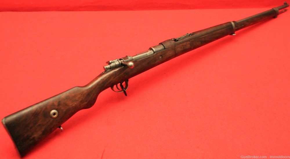 Turkish Mauser M1938 chambered for 8mm Mauser 29"-barrel rifle.-img-2