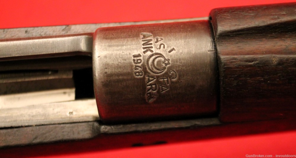 Turkish Mauser M1938 chambered for 8mm Mauser 29"-barrel rifle.-img-5