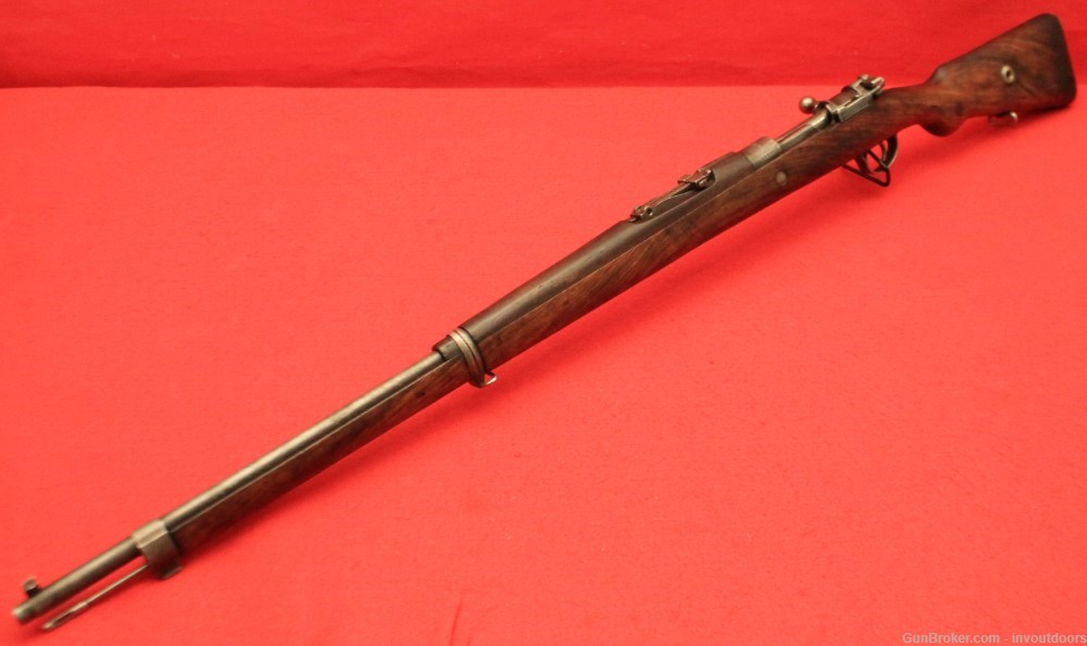 Turkish Mauser M1938 chambered for 8mm Mauser 29"-barrel rifle.-img-4