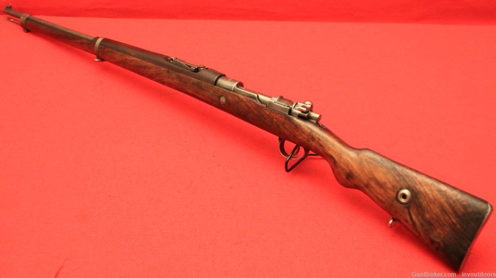 Turkish Mauser M1938 chambered for 8mm Mauser 29"-barrel rifle.-img-3