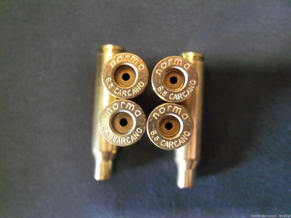 6.5 Carcano Factory New brass (50ct Norma)-img-0