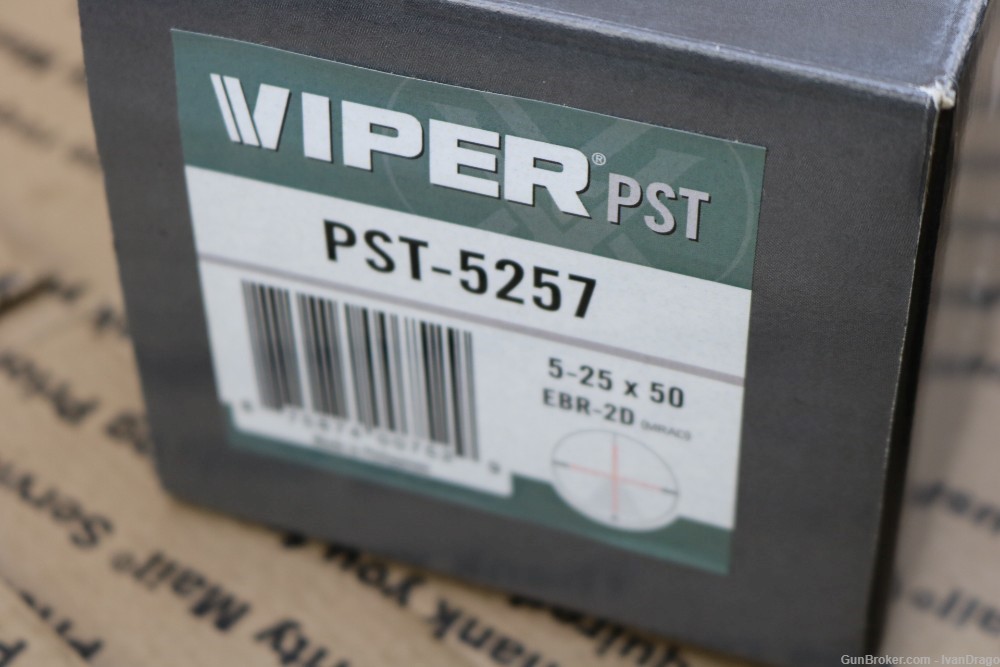 Vortex Viper PST 5-25x50mm .1 MRAD Scope F1 PST-5257 EBR-2D Reticle-img-7