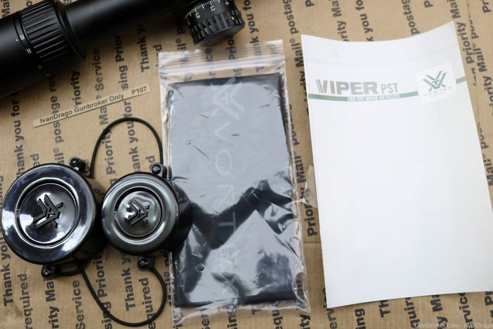 Vortex Viper PST 5-25x50mm .1 MRAD Scope F1 PST-5257 EBR-2D Reticle-img-9